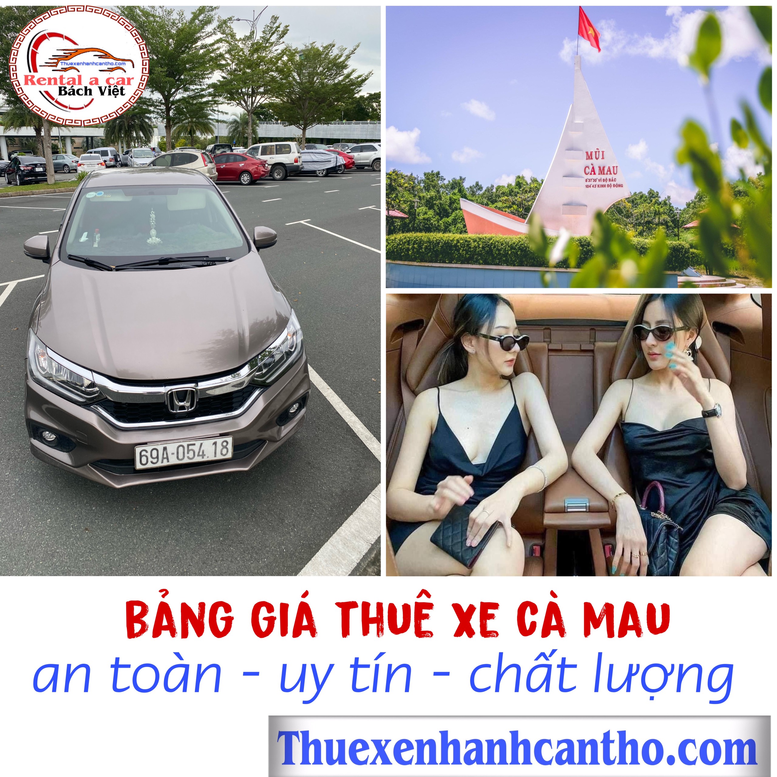 Bảng giá cho thuê xe 4-7-16 limousine Cà Mau