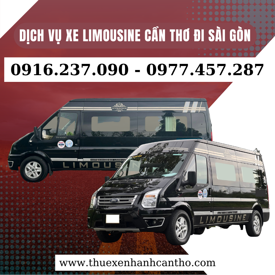 Xe limousine Cần Thơ đi Sài Gòn – Bảng giá cập nhật 2023