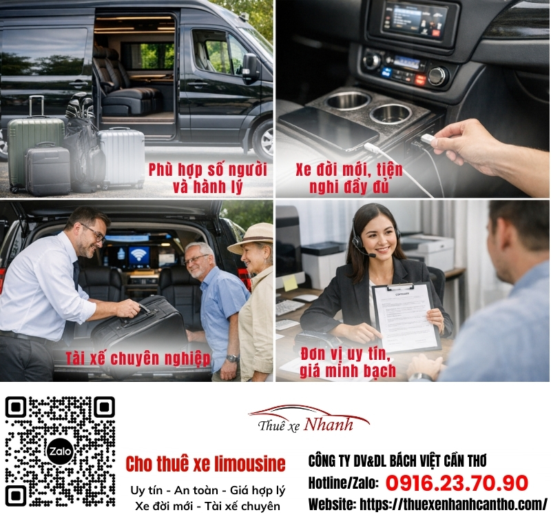 Kinh nghiệm chọn xe dựa trên số người, đời xe và uy tín đơn vị cung cấp.