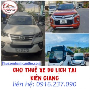 Thuê xe du lịch tại Kiên Giang
