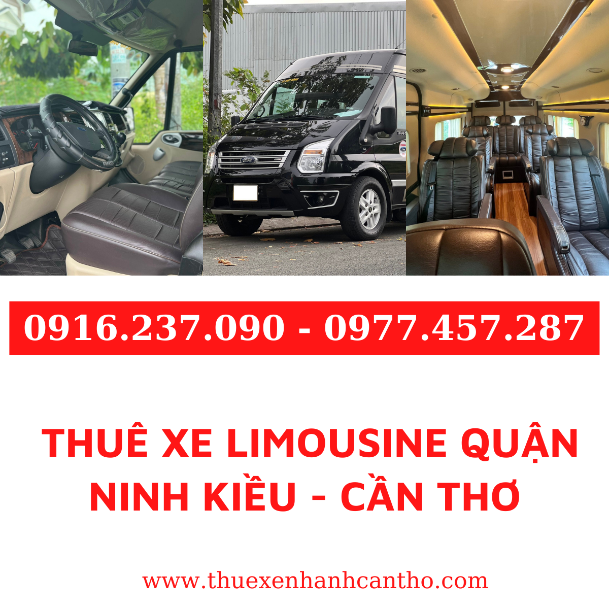 Thuê xe limousine quận Ninh Kiều – Cần Thơ 2023