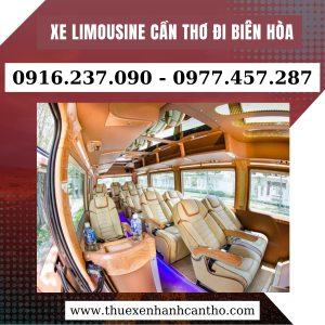Thuê xe limousine Cần Thơ đi Biên Hòa- Đồng Nai